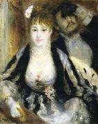 La loge or lavant scene Auguste renoir